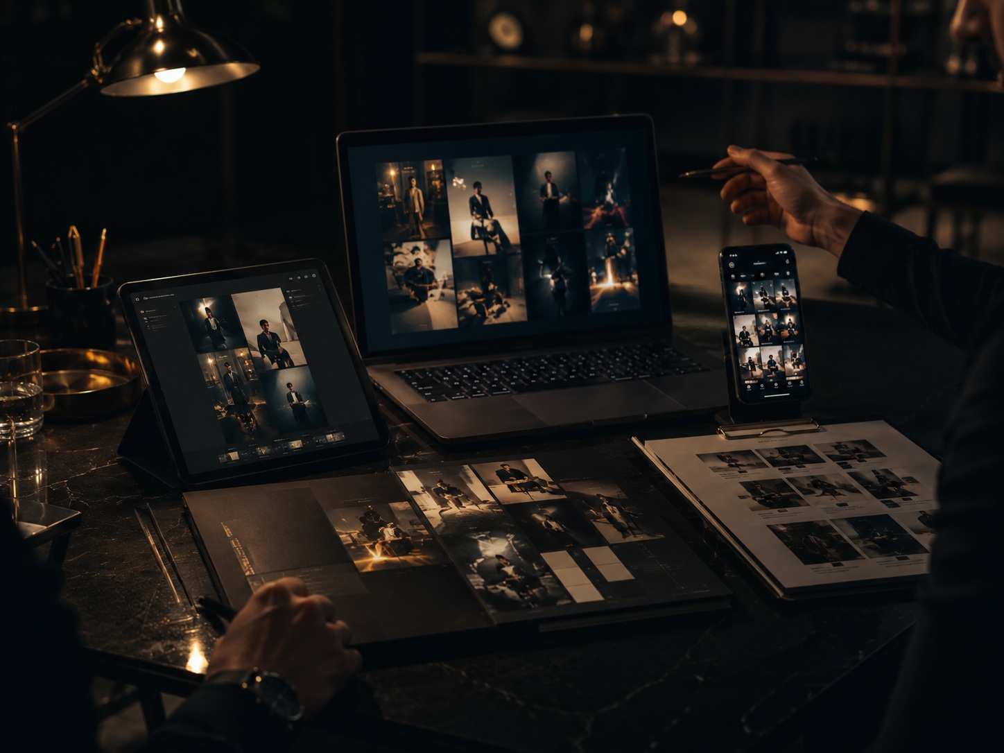 Deliver final brand assets and campaign presentation