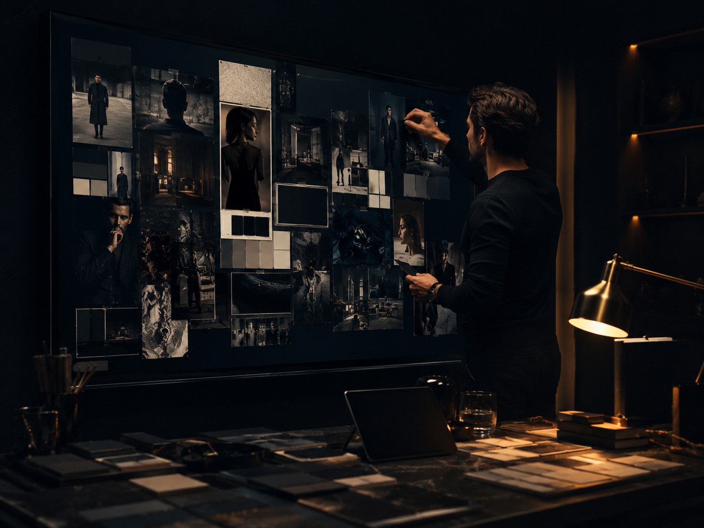 Direct the visual concept and mood